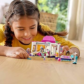 Amazon.com: LEGO Friends Heartlake City Play Hair Salon Fun
